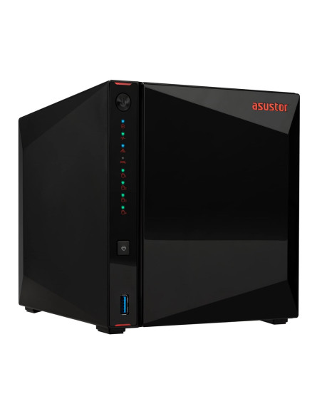 Asustor As5404T Serwer Danych Nas Intel® Celeron® N5105 4 Gb Ddr4 0 Tb Adm Czarny