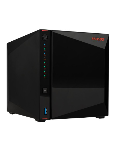 Asustor As5404T Serwer Danych Nas Intel® Celeron® N5105 4 Gb Ddr4 0 Tb Adm Czarny