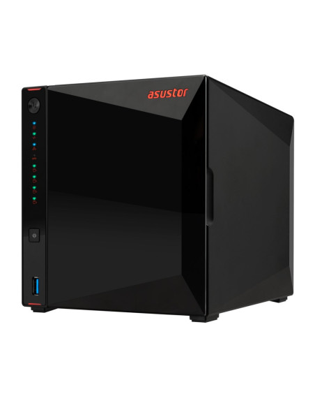 Asustor As5404T Serwer Danych Nas Intel® Celeron® N5105 4 Gb Ddr4 0 Tb Adm Czarny