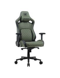 Cougar Defensor S Army Green F Uniwersalny Fotel Dla Gracza Tapicerowane Siedzisko Zielony 2