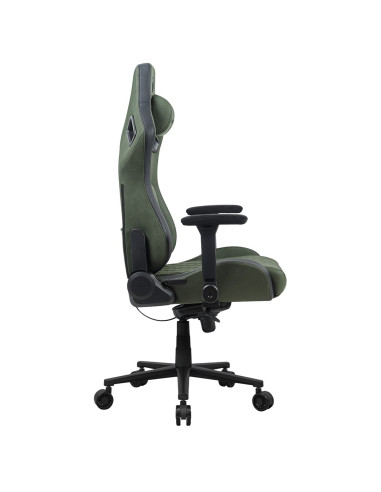 Cougar Defensor S Army Green F Uniwersalny Fotel Dla Gracza Tapicerowane Siedzisko Zielony