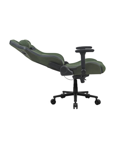 Cougar Defensor S Army Green F Uniwersalny Fotel Dla Gracza Tapicerowane Siedzisko Zielony