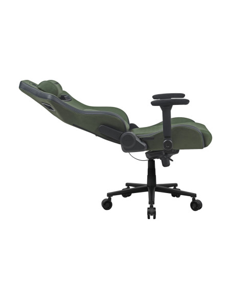 Cougar Defensor S Army Green F Uniwersalny Fotel Dla Gracza Tapicerowane Siedzisko Zielony