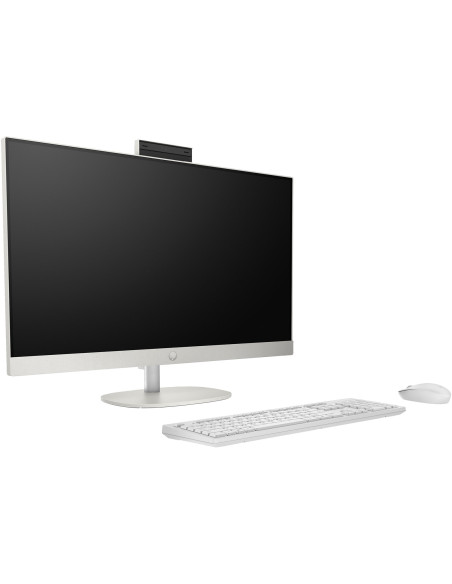 Hp Aio 24-Cr0184Nw Ryzen 5 7520U 23.8"Fhd Ips 250Nits Ag 16Gb Lpddr5 Ssd512 Radeon 610M Cam720P Kb+Mouse Noos Shell White 2Y