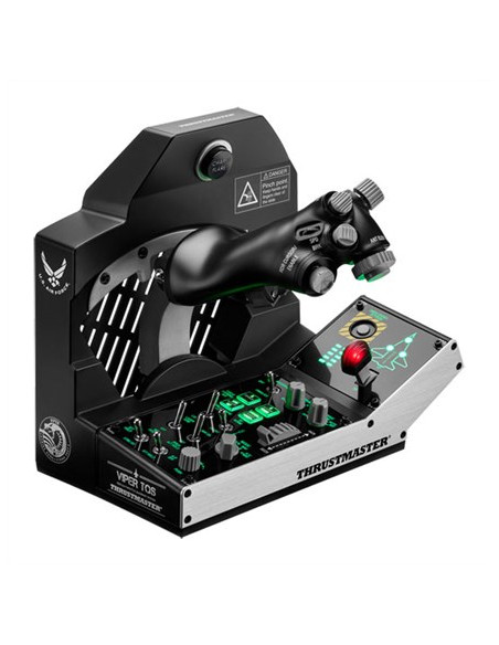 Thrustmaster Viper Tqs Mission Pack Czarny Usb Joystick + Dźwignia Sterowania Silnikiem Pc