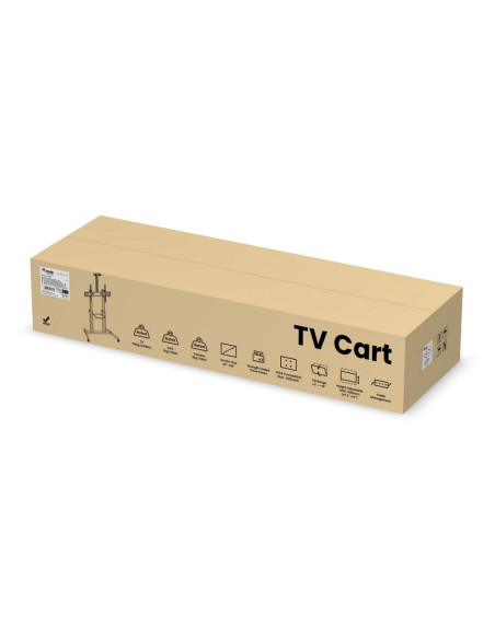 Equip 650631 Uchwyt Do Telewizorów 2,54 M (100") Czarny