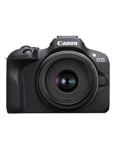 Canon Aparat Bezlusterkowy Eos R100 + Obiektyw Rf-S 18-45Mm F4.5-6.3 Is Stm Megapiksel 24,1 Mp Czułość Iso (Maks.) 12800 Przekąt