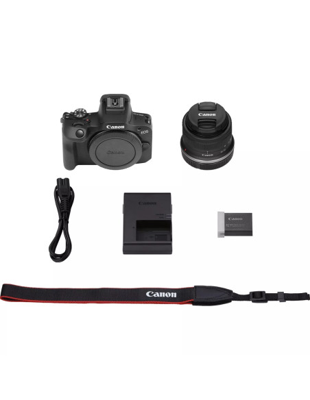 Canon Aparat Bezlusterkowy Eos R100 + Obiektyw Rf-S 18-45Mm F4.5-6.3 Is Stm Megapiksel 24,1 Mp Czułość Iso (Maks.) 12800 Przekąt