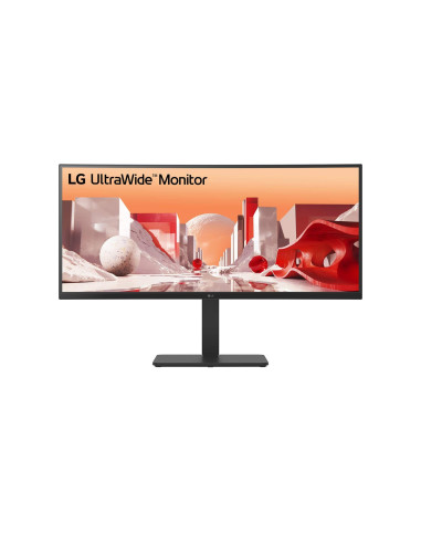 Lg 34Ba85Qe-B Monitor Komputerowy 86,4 Cm (34") 3440 X 1440 Px Wide Quad Hd Lcd Czarny