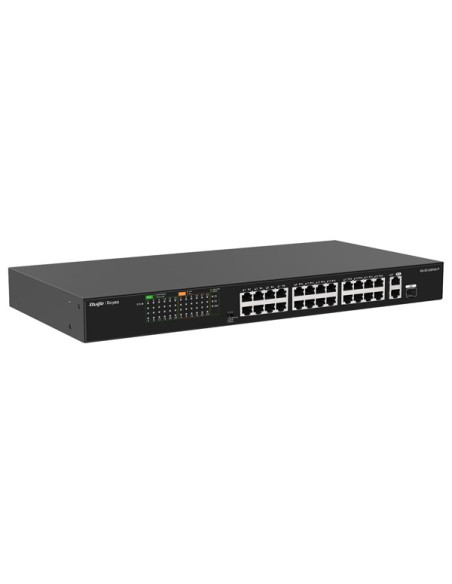 Switch Poe Rg-Es126Fgs-P 24-Portowy Reyee