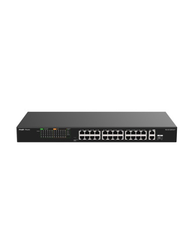 Switch Poe Rg-Es126Fgs-P 24-Portowy Reyee