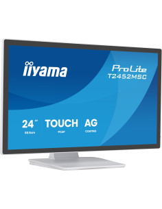 Iiyama T2452Msc-W2Ag Monitor Komputerowy 61 Cm (24") 1920 X 1080 Px Full Hd Led Ekran Dotykowy Biały 2