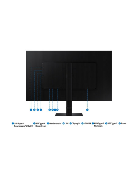 Samsung S80Ud Monitor Komputerowy 81,3 Cm (32") 3840 X 2160 Px 4K Ultra Hd Lcd Czarny