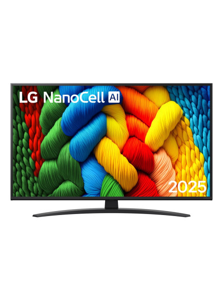 Lg Nanocell Ai 43Nano81A6A 109,2 Cm (43") 4K Ultra Hd Smart Tv Wi-Fi Czarny