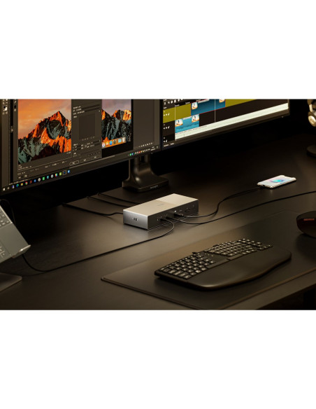 Kensington Stacja Dokująca Sd5000T5 Eq Thunderbolt 5 Z Potrójnym 4K I Pd 140 W — Windows/Macos