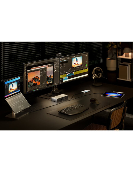 Kensington Stacja Dokująca Sd5000T5 Eq Thunderbolt 5 Z Potrójnym 4K I Pd 140 W — Windows/Macos