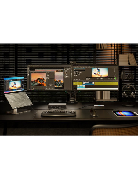 Kensington Stacja Dokująca Sd5000T5 Eq Thunderbolt 5 Z Potrójnym 4K I Pd 140 W — Windows/Macos