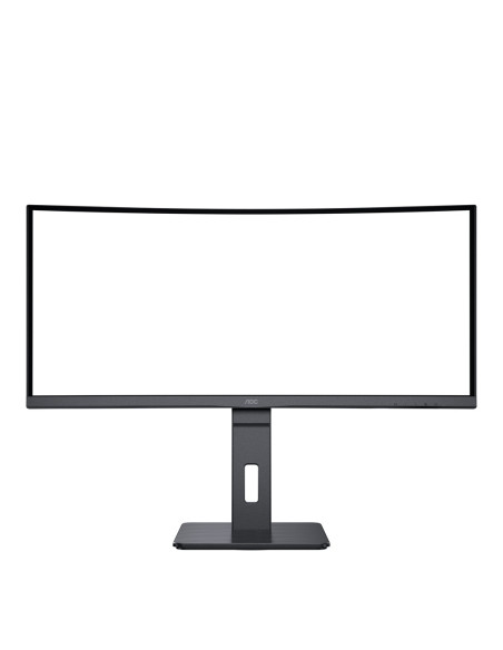 Aoc Cu34P3Cv Monitor Komputerowy 86,4 Cm (34") 3440 X 1440 Px Ultrawide Quad Hd Led Czarny