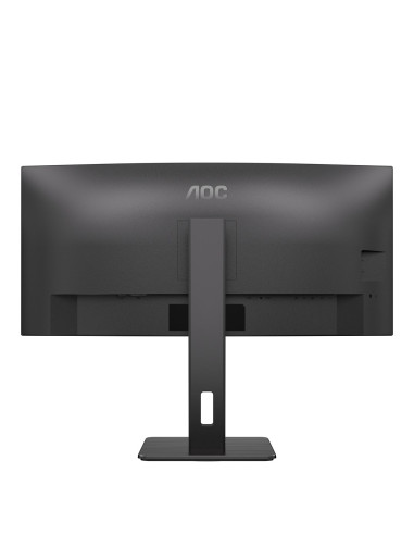 Aoc Cu34P3Cv Monitor Komputerowy 86,4 Cm (34") 3440 X 1440 Px Ultrawide Quad Hd Led Czarny