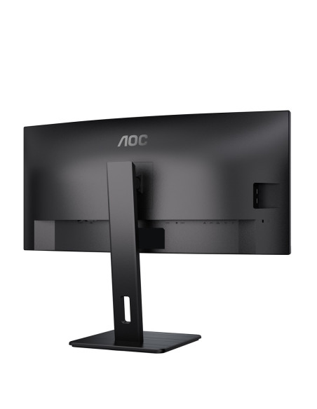 Aoc Cu34P3Cv Monitor Komputerowy 86,4 Cm (34") 3440 X 1440 Px Ultrawide Quad Hd Led Czarny