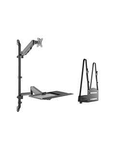Equip 650170 Mocowanie I Stojak Do Urządzeń Wielofunkcyjnych Pc/Stacji Roboczych 8 Kg Czarny 43,2 Cm (17") 81,3 Cm (32")