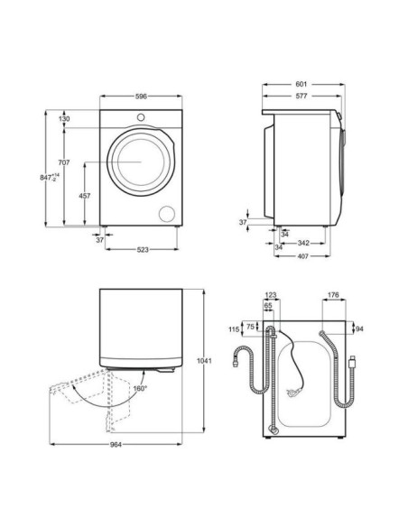 Pralka Electrolux Ew2F527Wp