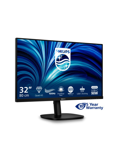 Monitor Philips 80.0Cm (31.5") 32B2U3601 16:09 Hdmi+Dp+Usb-C