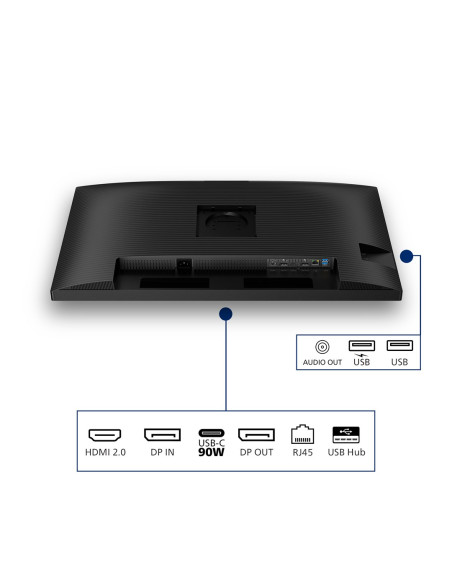 Monitor Philips 80.0Cm (31.5") 32B2U3601 16:09 Hdmi+Dp+Usb-C