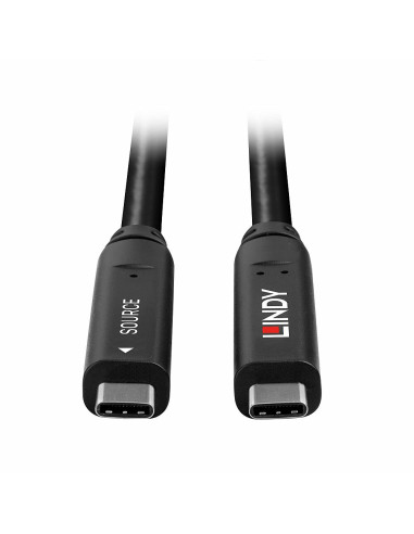 Hybrydowy Kabel Lindy Usb 3.2 Gen 2 I Dp 1.4 Typu C O Długości 15 M