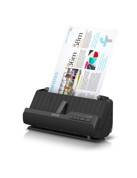 Epson Es-C320W Adf + Skaner Arkuszowy 600 X 600 Dpi A4 Czarny