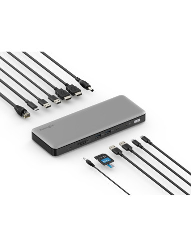 Kensington Sd5760T - Stacja Dokująca - Usb-C / Usb4 / Thunderbolt 3 / Thunderbolt 4 - 2 X Hdmi, Thunderbolt - Gige