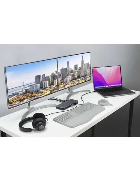Kensington Sd5760T - Stacja Dokująca - Usb-C / Usb4 / Thunderbolt 3 / Thunderbolt 4 - 2 X Hdmi, Thunderbolt - Gige