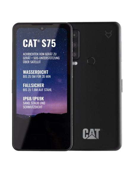 Smartfon Caterpillar Cat S75 6/128Gb Cs75-Dab-Roe-Nn Czarny
