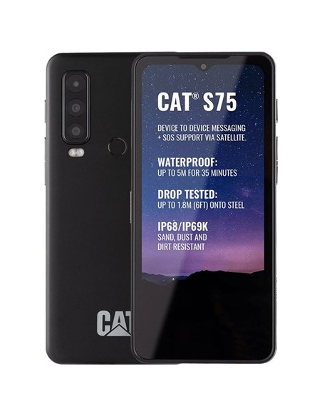 Smartfon Caterpillar Cat S75 6/128Gb Cs75-Dab-Roe-Nn Czarny