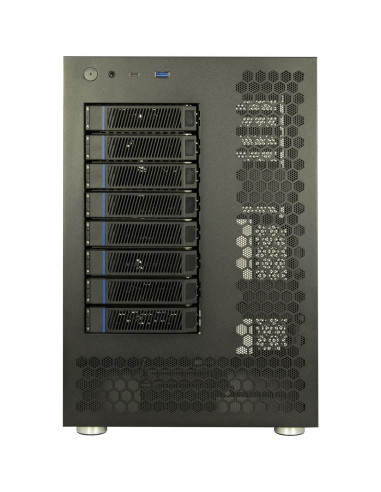 Obudowa Inter-Tech Geh Mini Ipc Nas-8 Itx, Micro-Atx, Atx 240X295X362