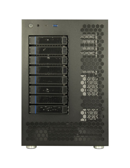Obudowa Inter-Tech Geh Mini Ipc Nas-8 Itx, Micro-Atx, Atx 240X295X362