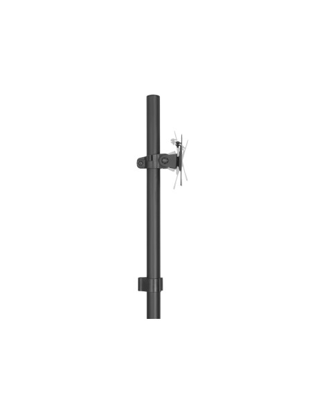 Wyposażenie - Wózek Na Płaski Panel / Obudowa Komputera - Plastikowa, Stal Nierdzewna - Rozmiar Ekranu: 43,2-81,3 Cm (17"-32") -