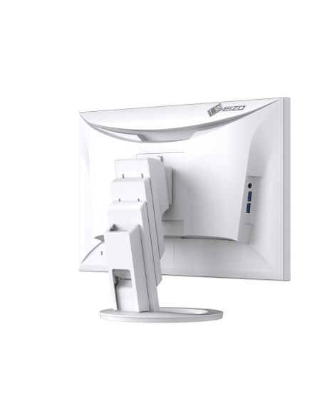 Monitor Eizo Flexscan Ev2480-Wt - 60 Cm (23.8 Zoll), Led, Ips-Panel, Höhenverstellung, Pivot, Lautsprecher, Usb-C, Displayport, 