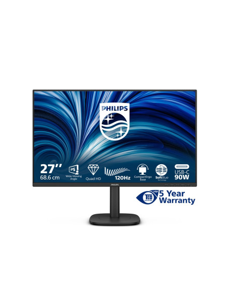 Monitor Philips 68,5 Cm (27,0 Cala) 27B2U3601 16:09 Hdmi+Dp+Usb-C Ips