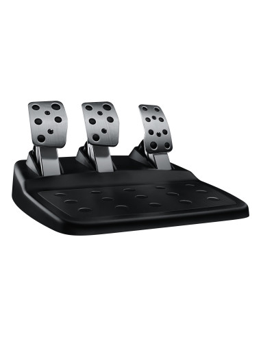 Logitech G 991-000539 Kontroler Gier Aluminium, Czarny Usb Kierownica + Pedały + Zestaw Słuchawkowy Pc, Playstation 4, Playstati
