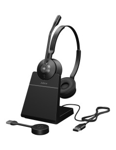 Jabra Engage 55 Se Zestaw Słuchawkowy Bezprzewodowy Opaska Na Głowę Biuro/Centrum Telefoniczne Czarny
