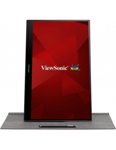 Viewsonic Td1655 Monitor Komputerowy 39,6 Cm (15.6") 1920 X 1080 Px Full Hd Led Ekran Dotykowy Przeznaczony Dla Wielu Użytkownik