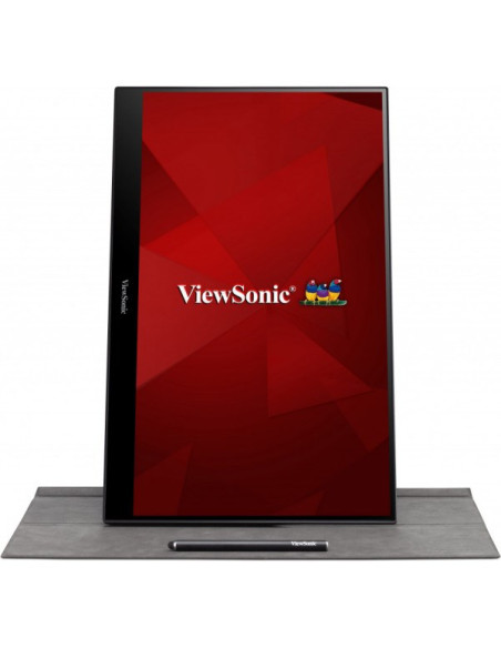 Viewsonic Td1655 Monitor Komputerowy 39,6 Cm (15.6") 1920 X 1080 Px Full Hd Led Ekran Dotykowy Przeznaczony Dla Wielu Użytkownik