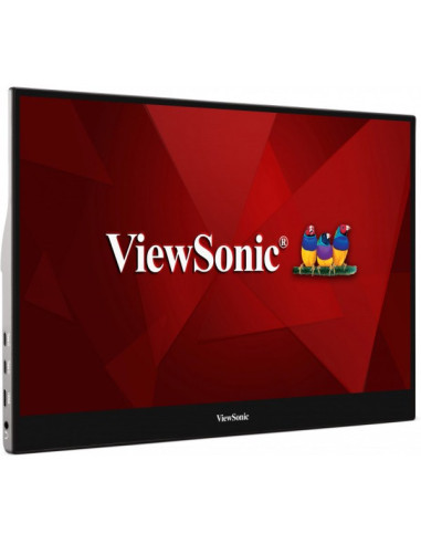 Viewsonic Td1655 Monitor Komputerowy 39,6 Cm (15.6") 1920 X 1080 Px Full Hd Led Ekran Dotykowy Przeznaczony Dla Wielu Użytkownik