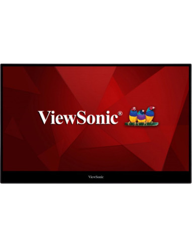 Viewsonic Td1655 Monitor Komputerowy 39,6 Cm (15.6") 1920 X 1080 Px Full Hd Led Ekran Dotykowy Przeznaczony Dla Wielu Użytkownik