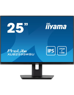 Iiyama Prolite Xub2595Wsu-B5 Monitor Komputerowy 63,5 Cm (25") 1920 X 1200 Px Wuxga Led Czarny 2