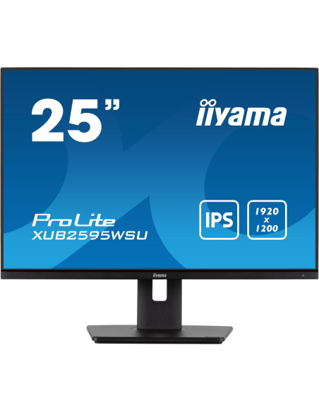 Iiyama Prolite Xub2595Wsu-B5 Monitor Komputerowy 63,5 Cm (25") 1920 X 1200 Px Wuxga Led Czarny
