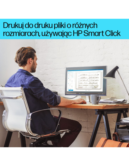 Hp Officejet Pro 9720E Bezprzewodowe All-In-One W Kolorze Drukarka, Drukowanie Dwustronne  Kopiowanie, Skanowanie