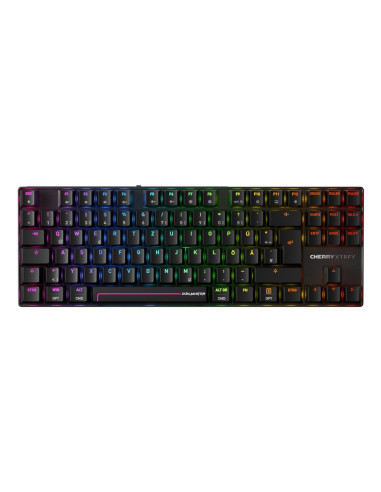 Cherry Mx 8.2 Pro Tmr Wireless Klawiatura Gaming Usb + Rf Wireless + Bluetooth Qwertz Niemiecki Czarny