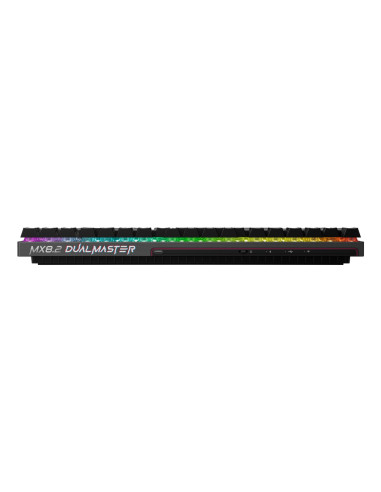 Cherry Mx 8.2 Pro Tmr Wireless Klawiatura Gaming Usb + Rf Wireless + Bluetooth Qwertz Niemiecki Czarny